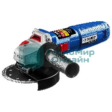 Угловая шлифовальная машина Зубр Профессионал одноруч. хват, пылезащита, 125 мм, 11000 об/мин, 750 Вт УШМ-П125-750