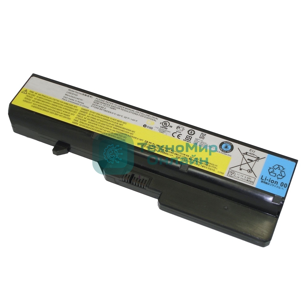Аккумуляторная батарея для ноутбука Lenovo IdeaPad G565 48Wh черный