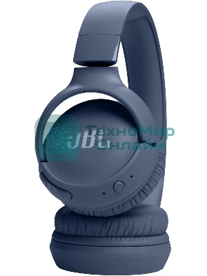 Беспроводные наушники JBL Tune 520BT синий, накладные, Bluetooth, быстрая зарядка