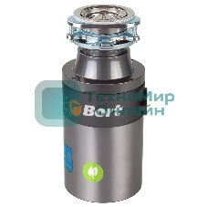 Измельчитель пищевых отходов Bort TITAN 4000 390 Вт; 4,2 кг/мин; 2800 об/мин; 1200 мл; Металл; набор аксессуаров 4 шт [91275769]