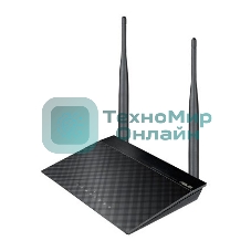 Сетевое оборудование ASUS RT-N12 E WiFi Router (RTL) 802.11b/g/n, 4UTP 10/100 Mbps, 1WAN, 300Mbps, 2x2dBi