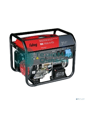Электрогенератор бензиновый FUBAG BS 7500 A ES, 7 кВт, 80 дБ, 92.8 кг