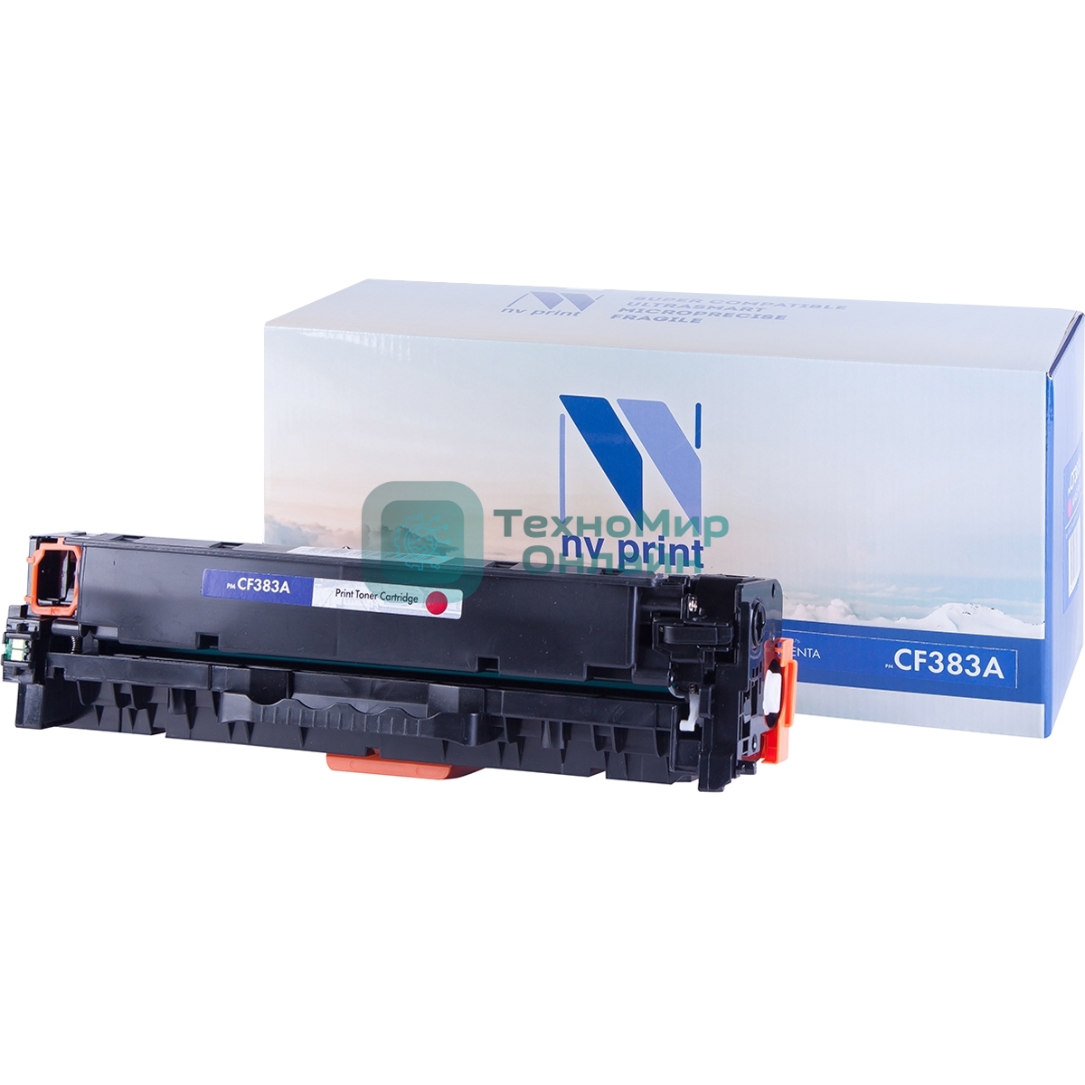 Картридж лазерный NVPrint совместимый HP CF383A Magenta для CLJ Pro MFP M476 (2700k)