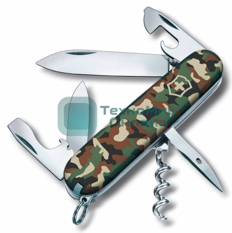 Нож перочинный Victorinox Spartan (1.3603.94) 91мм 12функций камуфляж карт.коробка