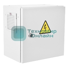 Шкаф ЭКОНОМ уличный всепогодный настенный укомплектованный (В400 Ш400 Г250), комплектация T1-IP54