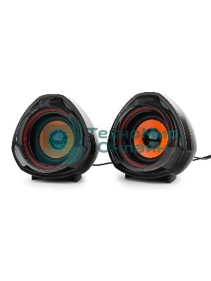 Акустическая система 2.0 Gembird SPK-105, черный, 5 Вт, регулятор громкости, USB-питание