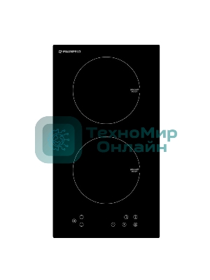 Индукционная варочная панель Maunfeld EVI.292-BK, конфорок: 2 шт., стеклокерамика, независимая, черный