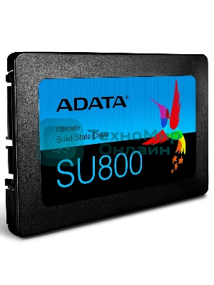 Накопитель SSD ADATA SU800, 256Gb, SATA III, 2.5