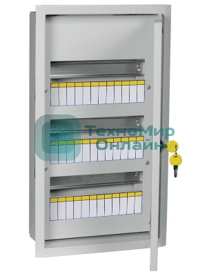 Корпус металлический ЩРв-36з-3 36 УХЛ3 IP31 TREND IEK MKM14-V-36-30-T