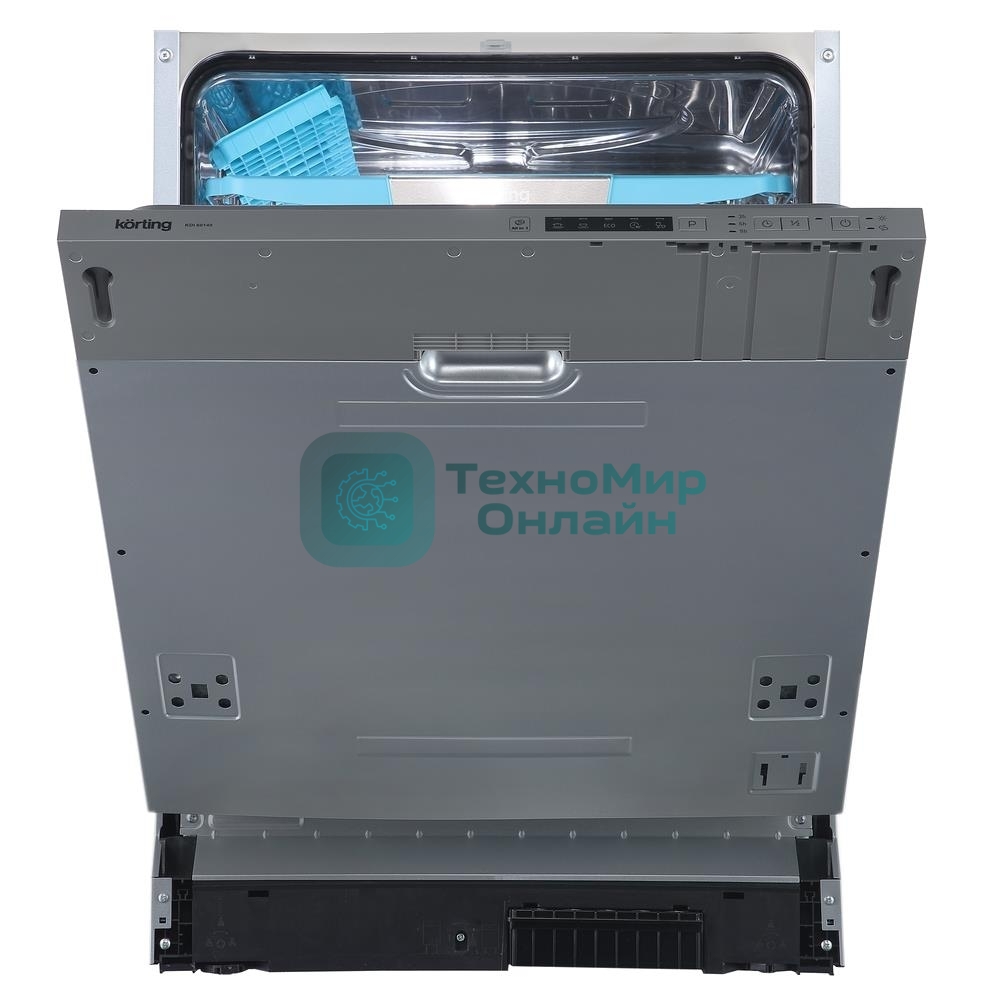 Встраиваемая посудомоечная машина Korting KDI 60140, нержавеющая сталь, 59.8 см, 14 компл., 49 дБ, класс A++