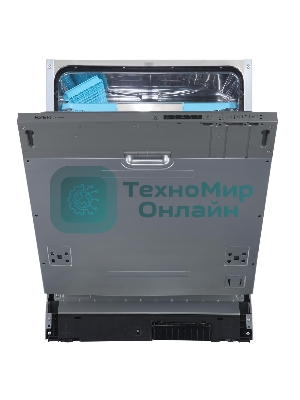 Встраиваемая посудомоечная машина Korting KDI 60140, нержавеющая сталь, 59.8 см, 14 компл., 49 дБ, класс A++