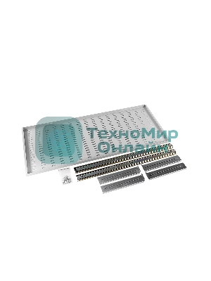 Полка перф. выдвижная с телескоп. направляющими, глубина 750 мм (ТСВ-75)