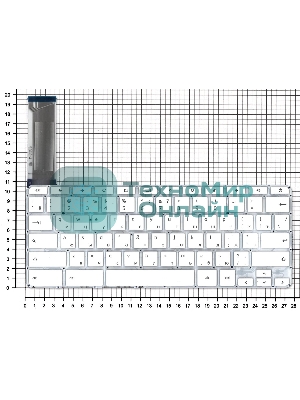 Клавиатура для ноутбука HP Chromebook 14 G3 G4 14-2000 14-ak 14-q белый