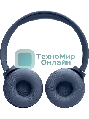 Беспроводные наушники JBL Tune 520BT синий, накладные, Bluetooth, быстрая зарядка