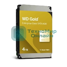 Жесткий диск WD SATA-III 4Tb WD4004FRYZ Desktop Gold 512E (7200rpm) 256Mb 3.5