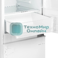 Встраиваемый холодильник Kuppersberg RBN 1961, High-Tech двухкамерный, полезный объем 334 л, суперохлаждение, суперзаморозка, функция отпуск, перевешиваемые двери (door slider), электронное управление, звуковая индикация открытой двери, NoFrost, зона свежести, LED освещение, инвертерный компрессор, энергоэффективность А++, уровень шума 35 дБ, белый