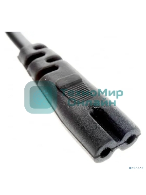 Шнур сетевой Rexant вилка СЕЕ 7/16 - разъем IEC 320 C7, кабель 2x0,75 мм, 3 м (PE пакет)