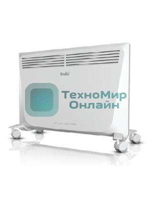 Конвектор электрический Ballu Enzo BEC/EZER-2000 белый, 2000 Вт, 25 м2, термостат, дисплей