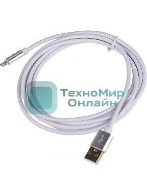 Кабель USB (m)-Lightning (m) 2м белый