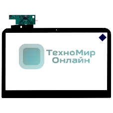 Сенсорное стекло (тачскрин) для Dell 5377R PCB-1 черный