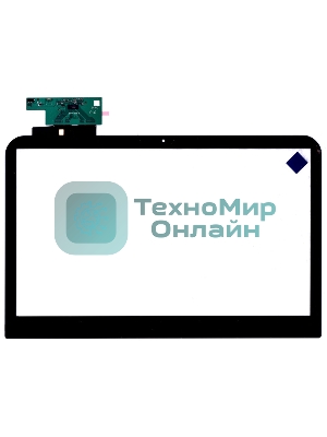 Сенсорное стекло (тачскрин) для Dell 5377R PCB-1 черный