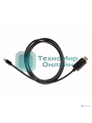 Кабель-переходник Mini DisplayPort M -> DisplayPort M 4K*60 Hz 1,8 м VCOM CG682-1.8M