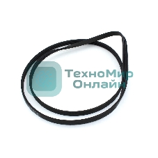 Ремень 1208 J4 для стиральной машины Indesit, Ariston, Hotpoint, Margarita черный 1128мм