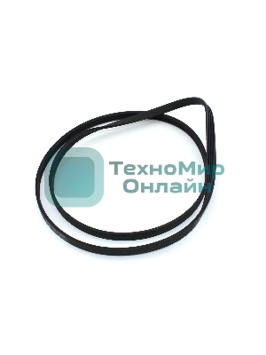 Ремень 1208 J4 для стиральной машины Indesit, Ariston, Hotpoint, Margarita черный 1128мм