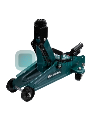 Домкрат гидравлический подкатной Сибртех2 т, 135-320 мм