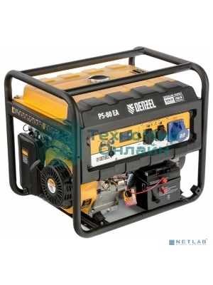 Электрогенератор бензиновый Denzel PS 80 EA, 8 кВт, 85 дБ, 90 кг