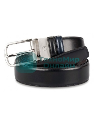 Ремень Piquadro CU3049C11/NB черный/синий натур.кожа