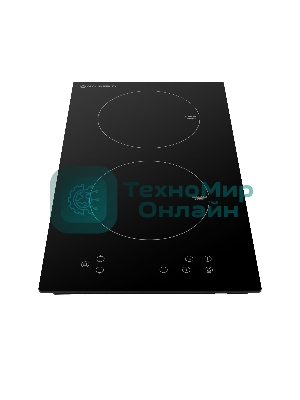 Индукционная варочная панель Maunfeld EVI.292-BK, конфорок: 2 шт., стеклокерамика, независимая, черный