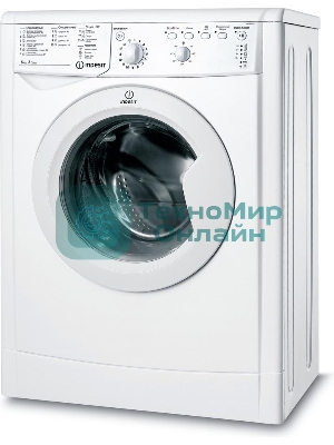 Стиральная машина Indesit IWSB 5085 CIS белый, загрузка фронтальная 5 кг, 800 об/мин., класс: А