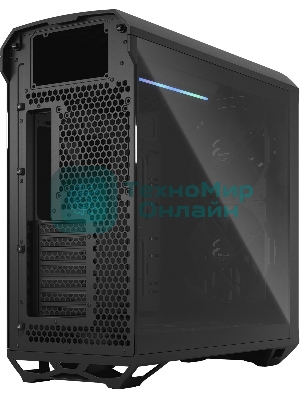 Компьютерный корпус Fractal Design Torrent Black TG Light Tint/E-ATX, TG, 2x3.5, 4x2.5, 7xPCI, 1xUSB-C, 2xUSB3.0/2x180mm, 3x140mm fans inc./FD-C-TOR1A-01