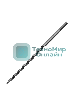 Сверло по дереву шнековое Matrix, 8 х 230 мм, 6-гранный хвостовик