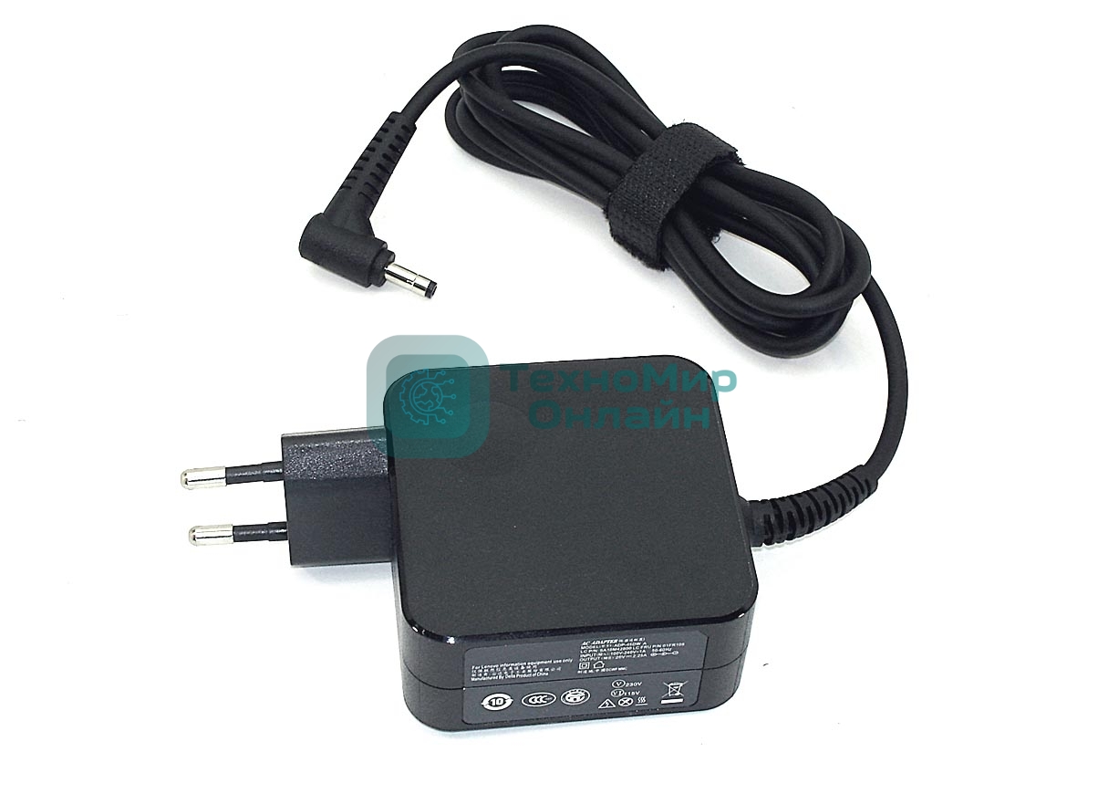 Блок питания (сетевой адаптер) для ноутбуков Lenovo 20V 2.25A 45W 4.0x1.7мм (PA-1450-55LU)