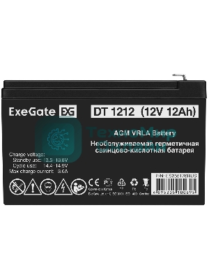 Батарея для ИБП ExeGate Special DT 1212/EXS12120 (12V 12Ah) клеммы F1