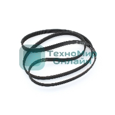 Ремень 1221 H7 для стиральной машины Indesit, Ariston, Hotpoint, Margarita черный 1163мм