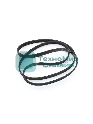 Ремень 1221 H7 для стиральной машины Indesit, Ariston, Hotpoint, Margarita черный 1163мм