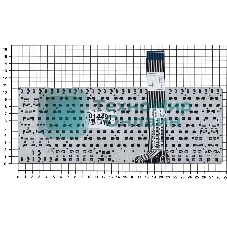 Клавиатура для ноутбука Asus VivoBook S300k S300ki S300 S300c S300ca черная