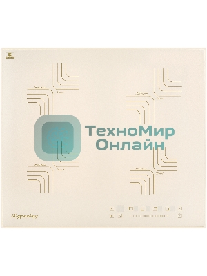 Встраиваемые индукционные панели Kuppersberg ICS 606 C, коллекция Classic, 60 см, прямые края, 9 уровней мощности, инвертер, кнопка блокировки панели, бустер, блокировка управления, Stop and Go, таймер, автоматическое отключение, электронное/сенсорное управление, индикатор остаточного тепла, цвет бежевый