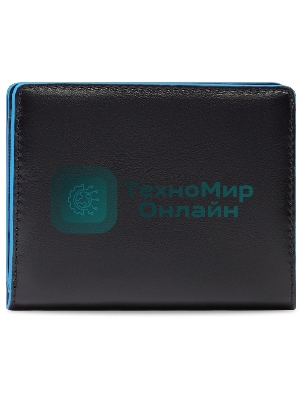 Кошелек женский Piquadro Blue Square PD6660B2R/N черный натур.кожа