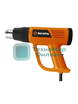 Клеевой пистолет ВИХРЬ ТП-2000 [72/2/1] 2000 Вт, 25/350/550 С, 250/500 л/мин