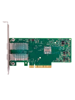 Сетевая карта ConnectX-4 Lx EN network interface card, 25GbE dual-port SFP28, PCIe3.0 x8, tall bracket, SR-IOV, TCP/UDP, MPLS, VxLAN, NVGRE, GENEVE, iSER, NFS RDMA, SMB Direct, ROHS R6