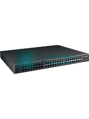 Коммутатор сетевой TP-Link SMB TL-SG1048 Коммутатор 48-port Gigabit Switch, 1U 19-inch rack-mountable steel case