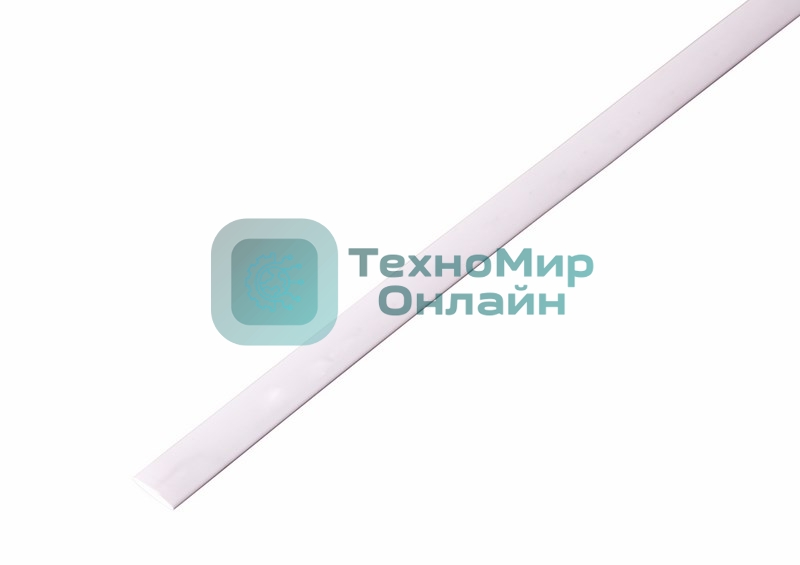 Термоусаживаемая трубка Rexant 8,0/4,0 мм, белая, упаковка 50 шт. по 1 м