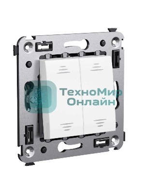 Выключатель 2-кл. СП Avanti 