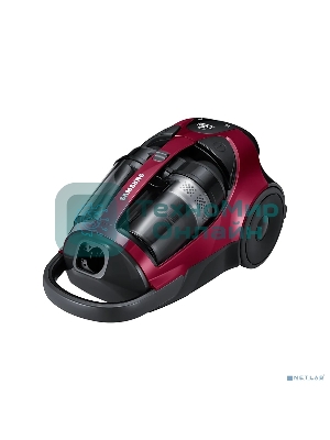 Пылесос Samsung VCC885HH3P красный, 430/2200 Вт, уборка сухая, пылесборник контейнер 2 л