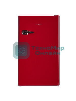 Холодильник Maunfeld MFF83RR красный однокамерный 85л
