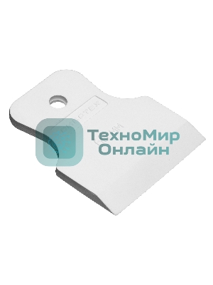 Шпатель Сибртех белая резина, 60 мм